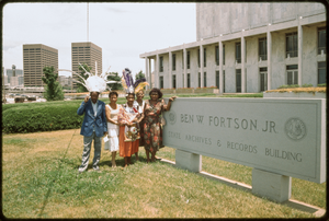 Atlanta, Georgia, 1988: Trinidad Carnival celebration with Gia Gaspard-Taylor and Annette O'Brady