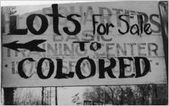 Segregated real estate sign, Delaware