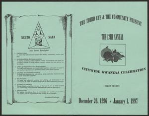 Thumbnail for Program: 12th Annual Citywide Kwanzaa Celebration