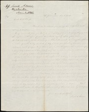 Letter to] Revd. A. A. Phelps, Dear sir [manuscript