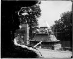 Building Tennessee's exhibit in the Mining Gulch