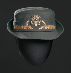 Women's US Army Service hat worn by Brigadier General Hazel Johnson-Brown