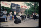 Band Performing on Street