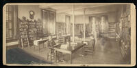 Graves Library, Interior, circa 1880