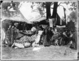 Scene at the dedication of the Jerusalem concession site