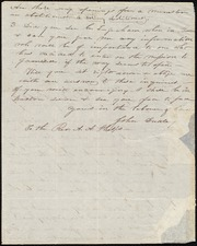 Letter to] Dear Br Phelps [manuscript