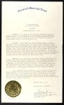 Cleveland Municipal Court resolution honoring Beatrice S. Lott, 1983