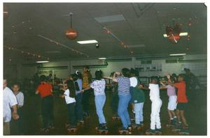 Children in Roller Skates Dancing