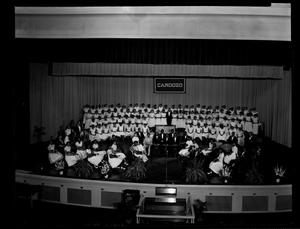 Cardozo High School Orchestra and Chorus May 17, 1956 [cellulose acetate photonegative]