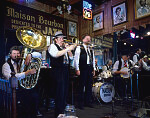 Dixieland jazz band on Bourbon Street, New Orleans, Louisiana