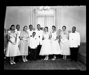 Mrs. Agnes Smith Wedding June 9/56 [from enclosure] [black-and-white cellulose acetate photonegative]