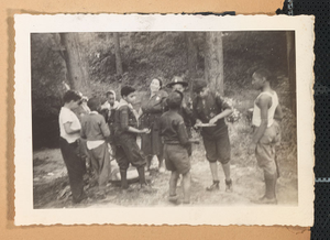 Photograph of Boy Scouts at camp, Lovejoy, Georgia