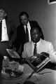 Hank Aaron at a luncheon celebrating the 75th anniversary of Rickwood Field at the Hilton in Birmingham, Alabama.