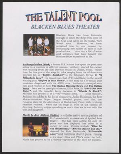 Press release: The Talent Pool