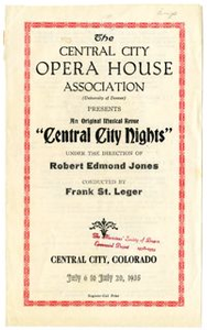 Central City Nights, July 1935