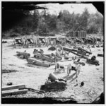 [Broadway Landing, Va. Federal ordnance at the depot; another view]