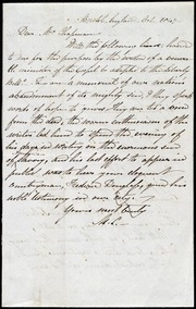 Letter to] Dear Mrs. Chapman [manuscript