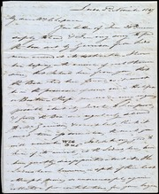 Letter to] My dear Mrs. Chapman [manuscript