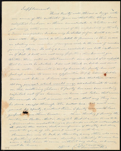 Letter from Amos Farnsworth, [Groton, Mass.], to Anne Warren Weston, [6 Nov. 1842?]