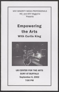 Program: Empowering the Arts with Curtis King