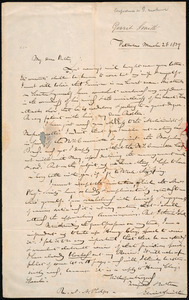 Letter from Gerrit Smith, Peterboro, to Amos Augustus Phelps, March 28. 1839