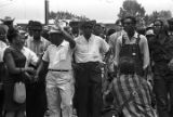 Coretta Scott King, Martin Luther King, Jr., Floyd McKissick, Stokely Carmichael and others, participating in the "March Against Fear" through Mississippi, begun by James Meredith.