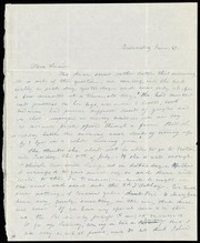 Letter to] Dear Lucia [manuscript