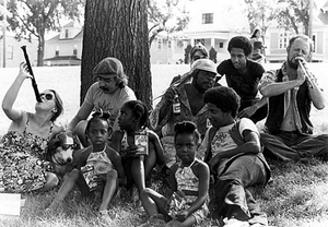 July Fourth celebration at Powderhorn Park, Minneapolis.