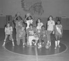 Athletes in the gymnasium of Goodwyn Junior High School at 209 Perry Hill Road in Montgomery, Alabama.