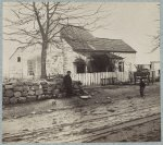 House at foot of Marye's Heights where Gen. Cobb, C.S.A. was killed, December 13, 1862