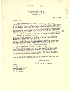 Letter from A. J. Garvy to Phelps-Stokes Fund