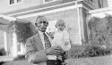 Personal. William Anderson (Grandfather) holding Ruth Davis