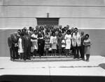 Group with Rev. Brookins, Los Angeles, 1968