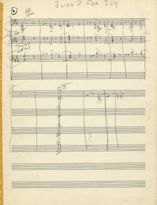 Jump for Joy [music manuscript page]