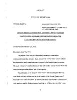 A study of select barriers that adversely impact father's participation and family reunification of foster care children in the state of Georgia, 2014