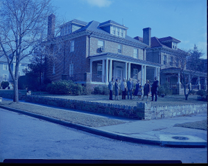 Mrs. Helen Harris (House) [from envelope] [acetate film photonegative]