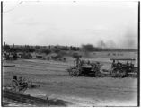 Steam graders at work on the exposition grounds