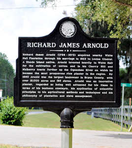 Richard James Arnold historical marker