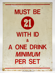 Must Be 21with ID