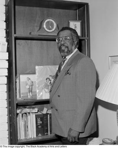 Photograph of Abner Haynes in his home