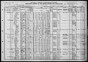 Pennsylvania: WARREN County, Enumeration District 164, Sheet No. 2A