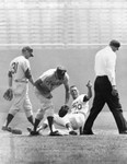 Thumbnail for Maury Wills points to umpire