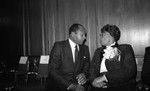 Tom Bradley and Ella Fitzgerald, Los Angeles, 1984