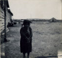 Ute Indian girl, White Rocks - Summer 1909