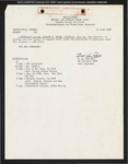 Memorandums, special orders, correspondence, and personnel orders for Charles E. McGee