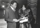 Diahann Carroll and James Compton