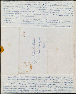 Thumbnail for Letter from Anne Warren Weston, Groton, [Mass.], to Deborah Weston, July 13, 1842