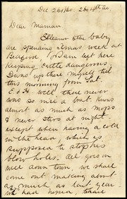 Letter to] Dear Maman [manuscript