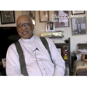 Video recording of interview with Reverend Chauncy Moore, April 3, 2009. part 1