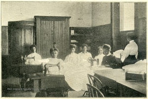 Class in Sewing and Dressmaking, Storer College, Harpers Ferry, W. Va.